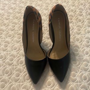 Chinese Laundry leopard heels size 8